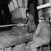 Tillverkning av lanserbalkar till krigsbroar