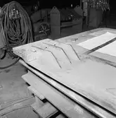 Tillverkning av lanserbalkar till krigsbroar