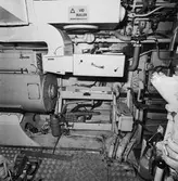 Torpedbåten Västerås int av maskinrum ombyggnad