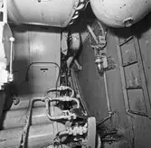 Int av sjöhunden (ubåt) maskinrummet