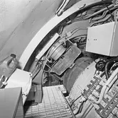 Int av sjöhunden (ubåt) maskinrummet