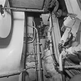 Int av sjöhunden (ubåt) maskinrummet