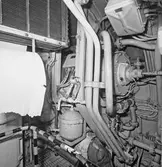 Int av sjöhunden (ubåt) maskinrummet