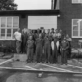 Personalen på målareverkstan