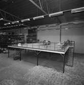 Arbete m. nytt förråd i centralförrådet