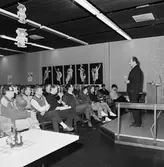 Arbetsplatsmöte i matsalen Vd. H. Hedman kv.nytt