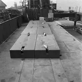 Provbelastning av lanserbalkar till krigsbro