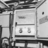 HTI panel och el kopplingslådor ombord på kkv typ Göteborg beskrivn.