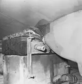 Botten på PTRB. Vidar i docka 4