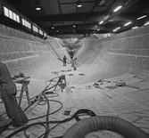 Singapore fartyget i plastverkst.