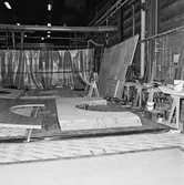 Singapore fartyget i plastverkst.