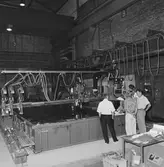 Ny svetsmaskin i plåtverkst.