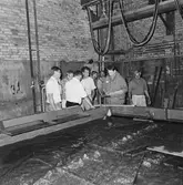 Ny svetsmaskin i plåtverkst.