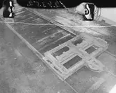 Släde till slipdragning i g:a motorverkst.