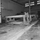 Släden på slipen i g:a motorverkst.