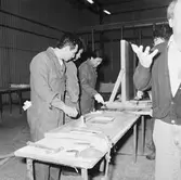 Utbildning av plastarbetare från Kockums