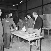 Utbildning av plastarbetare från Kockums