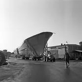 Transport av Singapore skrovet