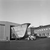 Transport av Singapore skrovet