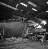 Transport av Singapore skrovet