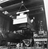 Lyft av däckhus till Singapore ftg.