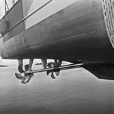 Sjösättning av PTRB. Kaparen