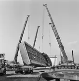 Vändning av skrov nr 2 till Singapore ftg.