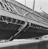 Vändning av skrov nr 2 till Singapore ftg.