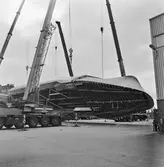 Vändning av skrov nr 2 till Singapore ftg.