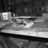 Motor till Singapore fartygen i maskinverkst.