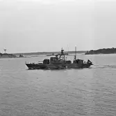 Fartbild på Ptrb. kaparen efter ombyggnaden