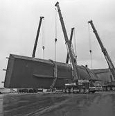 Vändning av skrovet till nyb. 437 Singapore