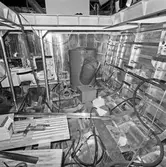 Int av maskinrum PTRB. Tordön