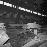 Ribbspantformen klar till Ysb i plastverkstan