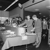 Företagslunch i matsalen