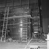 Cylinder till kärnkraftverk skrovhallen