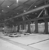 Montering av ny svetsrobot i plåtverkst.