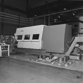 NC svarv och bäddfräs i maskinverkst.