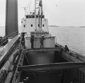 Lyft av stålkärl för kärnkraftverk till lastfartyg