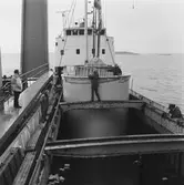 Lyft av stålkärl för kärnkraftverk till lastfartyg