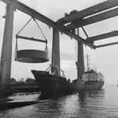 Lyft av stålkärl för kärnkraftverk till lastfartyg