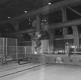 Invigning av ny svetsrobot till krigsbroar