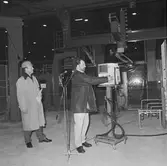 Invigning av ny svetsrobot till krigsbroar