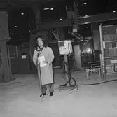 Invigning av ny svetsrobot till krigsbroar