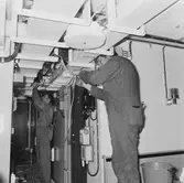 Arbetsbilder ombord på Nyb 435 Singapore kv-nytt