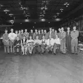 Personalen på El maskin och filareverkstan