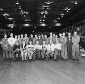 Personalen på El maskin och filareverkstan