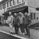 Pensionärer från olika avd avtackas