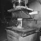 Prov med plastverktyg i 750-tons pressen