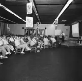 VD H. Hedman arbetsplatsträff i matsalen